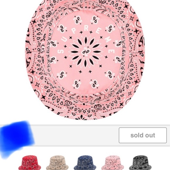 Supreme Bandana Crusher “PINK” SZ M/L - Picture 6 of 7